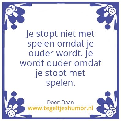 Tegeltje: Spelen