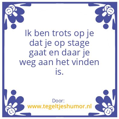 Tegeltje: Tegeltje