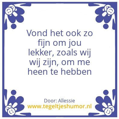 Tegeltje: Wij