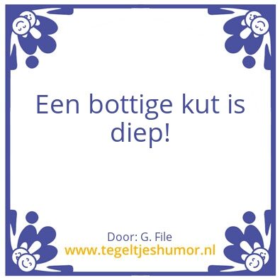 Tegeltje: spreuk