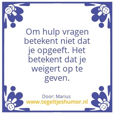 Tegeltje: Kracht