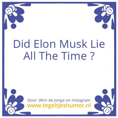 Tegeltje: How safe are your tesla ?