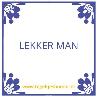 Tegeltje: Patrick