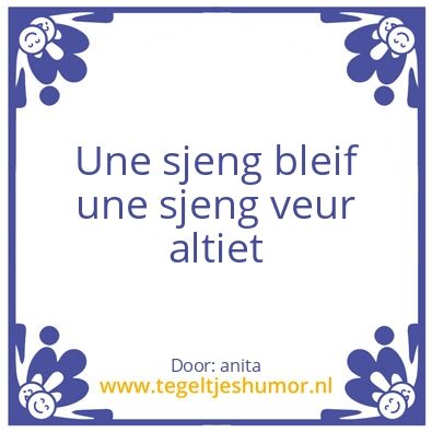 Tegeltje: Anita