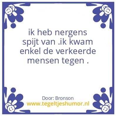 Tegeltje: dag spreuk