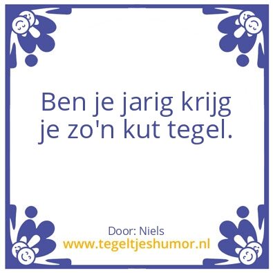 Tegeltje: Super tegel