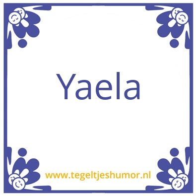 Tegeltje: Tegeltje