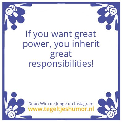 Tegeltje: inherit