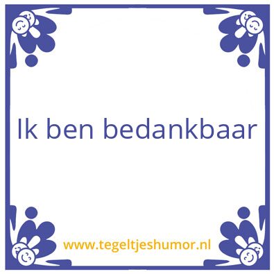Tegeltje: 1