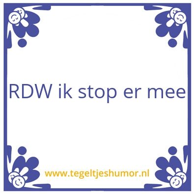 Tegeltje: Roel
