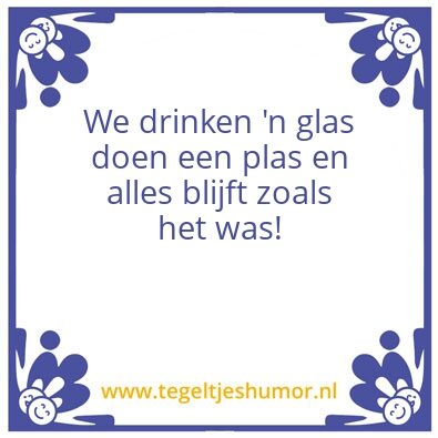 Tegeltje: By Rob