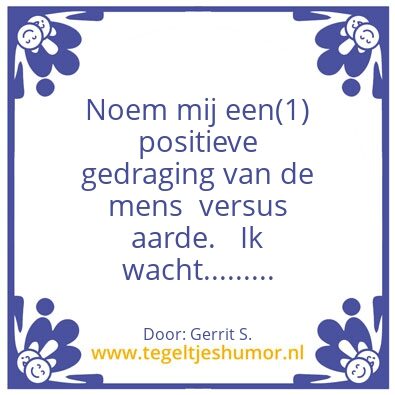 Tegeltje: Ik ben Gerrit.