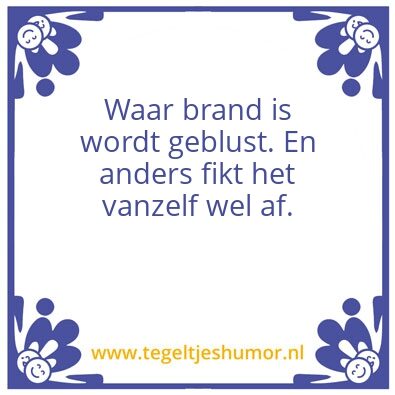 Tegeltje: Wat anders