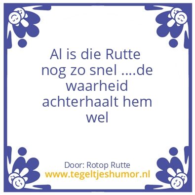 Tegeltje: Eerlijk