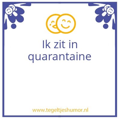 Tegeltje: Humor