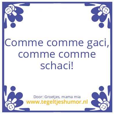 Tegeltje: Merino