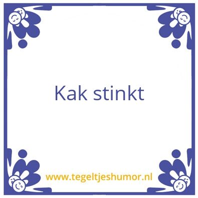 Tegeltje: Blabla