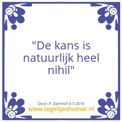 Tegeltje: 1