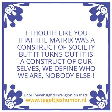 Tegeltje: The Great Awakening !