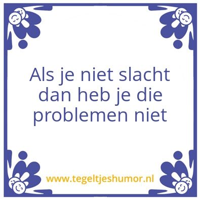 Tegeltje: Tony vd klantenservice