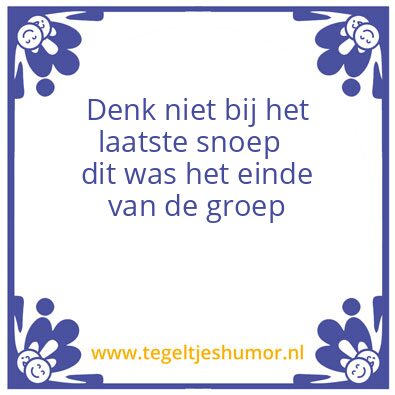 Tegeltje: snoep