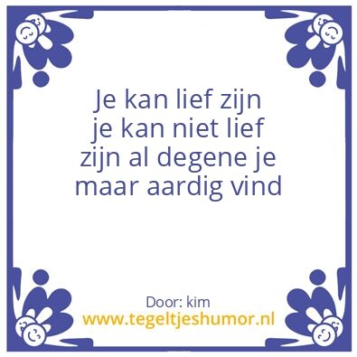 Tegeltje: vriende
