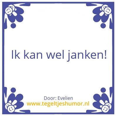 Tegeltje: Eef