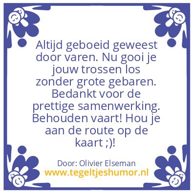 Tegeltje: Boeiend