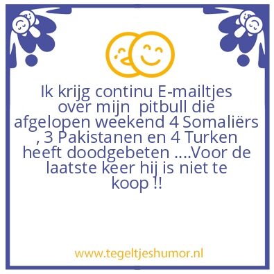Tegeltje: Erg is Erg