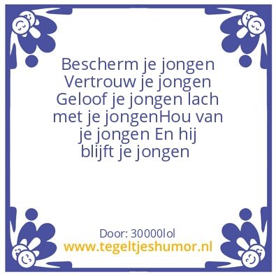 Tegeltje: Liefde