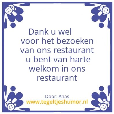 Tegeltje: Gast vrijheid