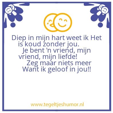 Tegeltje: JOS