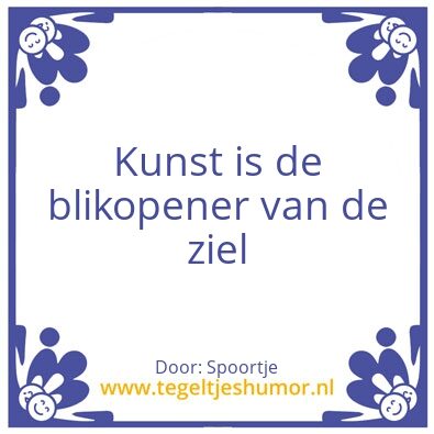 Tegeltje: Blikopener