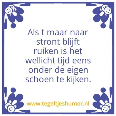 Tegeltje: De Mick