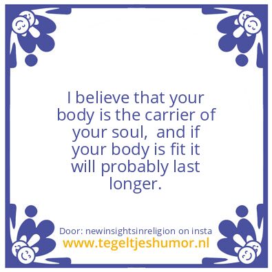 Tegeltje: the Way I See It !