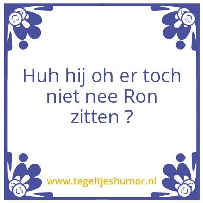 Tegeltje: Fab fab