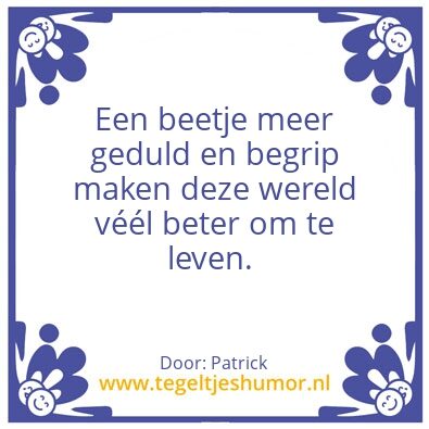 Tegeltje: Samenleven