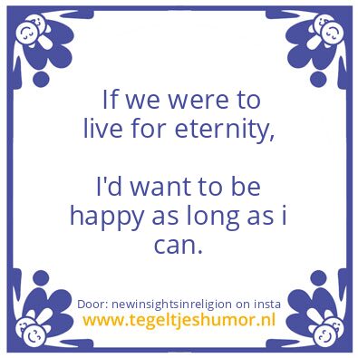 Tegeltje: We are Eternity,