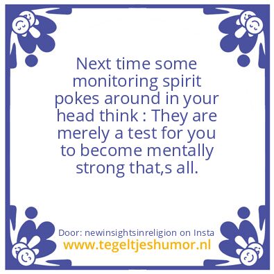 Tegeltje: Now i know