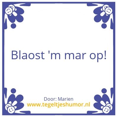 Tegeltje: Anita 60