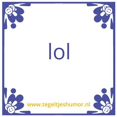 Tegeltje: vader