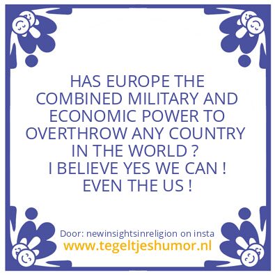 Tegeltje: WHO HAS THE REAL POWER ?