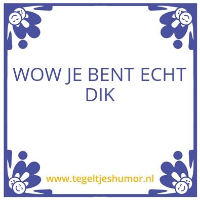 Tegeltje: h