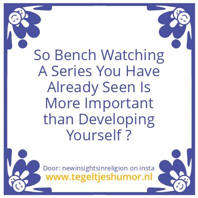 Tegeltje: Now You Know