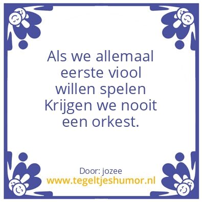 Tegeltje: Spreuk