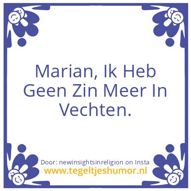 Tegeltje: What are or were you chasing ?