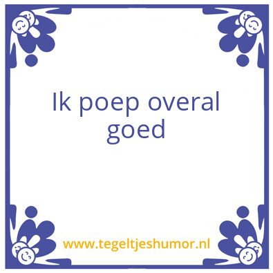 Tegeltje: Camperspreuk