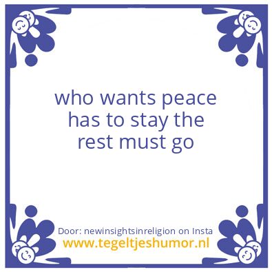 Tegeltje: more frequent