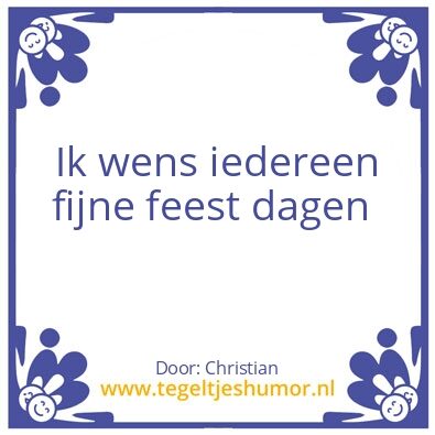 Tegeltje: .
