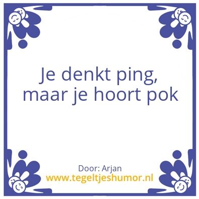 Tegeltje: Ruben